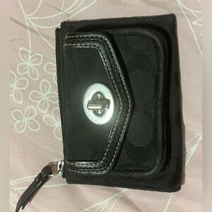 Coach black coin wallet. Super cute, in great condition.